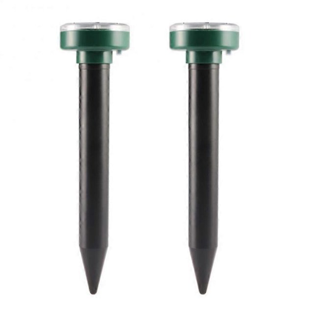 Repelente de plagas ultrasónico con vibración solar para exteriores, repelente de serpientes para césped, jardín, patio, granja, A02