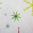 thumbnail image 2 of dii 14x108" cotton table runner, christmas stars - perfect for dinner parties, christmas, holidays, or everyday use, 2 of 7