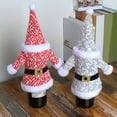 thumbnail image 4 of Vikakiooze 2022 Christmas Clothes Hat Wine Bottle Set Three-dimensional Wine Bag Christmas Decorations, 4 of 5