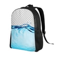 thumbnail image 2 of Easygdp Crystal Clear Water Splash Mochila Versátil y Elegante: Comodidad, Almacenaje y Durabilidad para la Universidad, Trabajo, Viajes y Uso Diario, 2 of 8