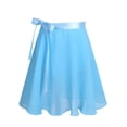 thumbnail image 5 of YiZYiF Kids Girls Sleeveless Ballet Dance Gymnastics Leotard with Chiffon Wrap Skirt, 5 of 7