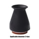 thumbnail image 3 of 4 Uds. Fundas de silicona para patas de muebles, almohadilla para pies de mesa, Protector de suelo negro Sywqhk Libre de BPA, 3 of 5