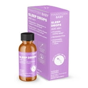 Pink Stork Baby Sleep Drops with Chamomile + Magnesium, Mango Flavor, 1 fl oz Sleep Support