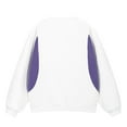 thumbnail image 5 of YueHuiYing Men's Casual And Fashionable Solid Color Round Neck Long Sleeve Comfortable Breathable Loose Fit Blouse, 5 of 9