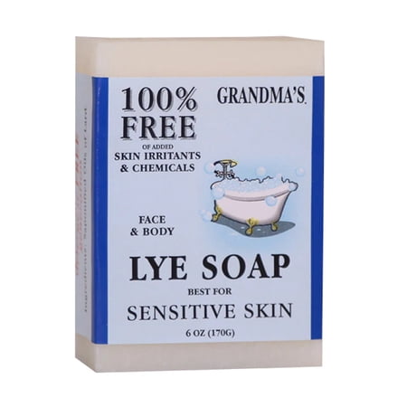 Remwood Products Grandma s Pure & Natural Lye Soap Bars  6 oz