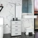 thumbnail image 3 of Cajonera − Nápoles. Cajonera Multiusos, Mueble Con Cajones, Credenza Cómoda Para Ropa, 4 Cajones (Blanco texturizado), 3 of 9