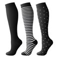 thumbnail image 5 of AWZXDE Casual Knee‑High Socks Adult Knee High Socks Stretch Knit Graphic Print Socks for Party Daily Fashion And Themed Outfit Matching, 5 of 9