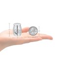 thumbnail image 3 of Small Keepsake Urns for Human Ashes 1.57 Inch Mini Cremation Urns for Ashes Memorial Ashes Holder - Tree of Life / Wings Stainless Steel Mini Urns Keepsake, 3 of 7