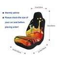 thumbnail image 5 of Yiaed Vibrant Color Splash Print Car Seat Covers,Universal Auto Seats Protector Fits for Car,SUV Sedan,Truck,Automotive Seat Covers & Accessories-2 PCS, 5 of 9