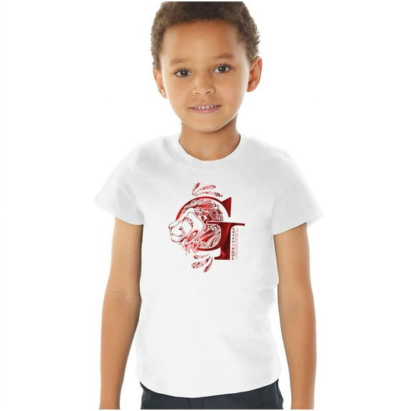 Harry Potter Gryffindor G Logo Kids T Shirt (3) for Youth Toddler Boys and Girls, White