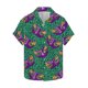 thumbnail image 2 of Ceisia Men's Mardi Gras Festive Print Short Sleeve Button-Up Shirt Collection | Leopard Print & Carnival Mask Button-Up Shirt Gifts, 2 of 8