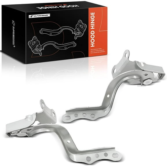 A-Premium Front Driver and Passenger Hood Hinges Compatible with Toyota Prius 2016-2022, Prius Prime 2017-2022, Front Left and Right Side, 2-PC Set, Replace# 5341047130, 5342047130