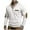 White, variant on Fznquz Mens Polo Shirts Long Sleeve White Henley Casual Polo Pullover Half Zip Men's Fashion