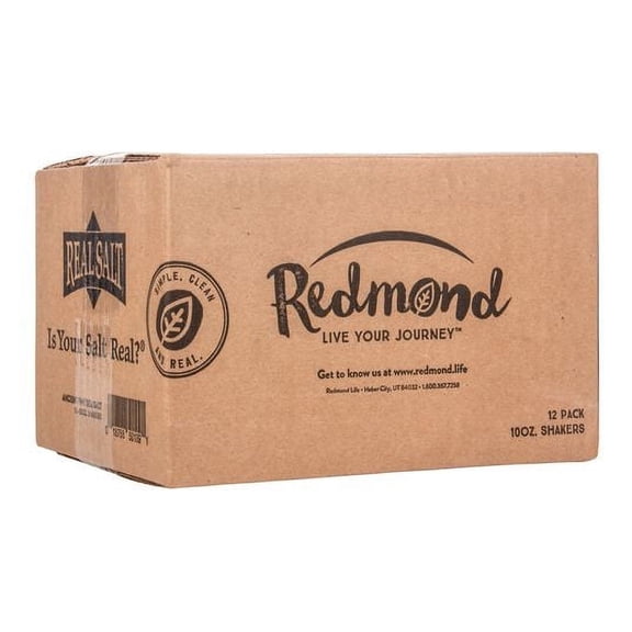 Redmond Real Salt, Fine Shaker-6 x 10 oz