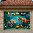 thumbnail image 6 of Dinosaur Theme Dinosaur Birthday Banner Forest Scene Dino Party Backdrop Rainbow Accent Cartoon Jurassic Theme Background for Kids Birthday Party Dino Theme Party Photo Shoot, 6 of 9