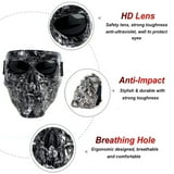 Motorcycle Goggles Skull Face Cover Shield Windproof Glasses MTB BMX ...