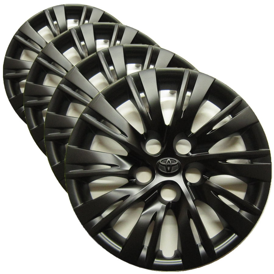 MARROW One Wheel Cover Hubcap Fits 2012-2014 Toyota Camry; 16 Inch; 10 Split Spoke; Silver Color; Plastic; Standard Leg