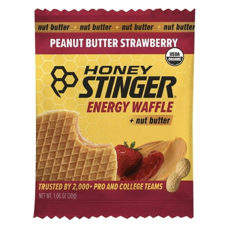 Honey Stinger Peanut Butter Strawberry Energy Waffle + Nut Butter 1.06 oz