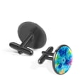 thumbnail image 2 of Tie Dye Elegant Stainless Steel Cufflinks Set for Men | Suitable for Formal Attire | for Work or Evening Events, 2 of 6