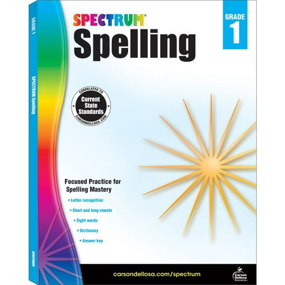 Pre-Owned Spectrum Spelling, Grade 1 Paperback
