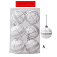 thumbnail image 1 of Lujoso de Navidad, Adornos de Bolas Plásticas , Christmas Baubles, para la Decoración del Árbol de Navidad, 1 of 4