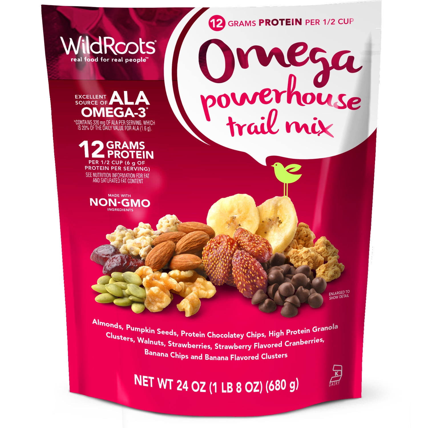 WildRoots Omega Powerhouse Trail Mix (24oz)