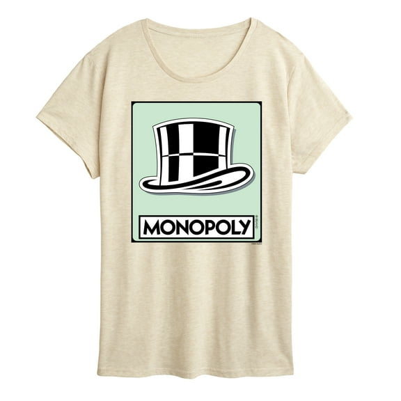 Monopoly - Hat Token - Women's Short Sleeve Graphic T-Shirt