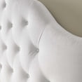 thumbnail image 3 of Modway Sovereign Full Diamond Tufted Performance Velvet Headboard in White, 3 of 4