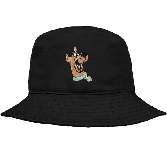 Scooby-Doo! Scooby Smile Officially Licensed Bucket Hat Unisex for Men & Women, Black