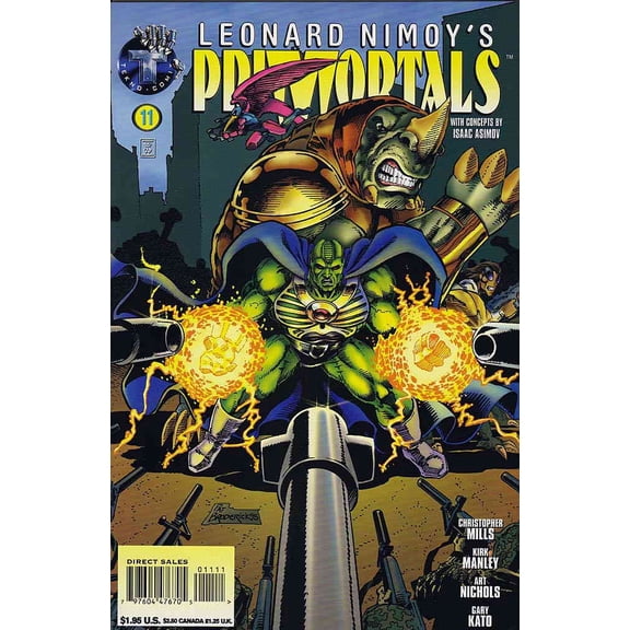Primortals (Leonard Nimoy's , Vol. 1) #11 VF ; Tekno Comic Book