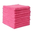 thumbnail image 1 of 10/5/3/1pcs Thicken Microfiber Car Cleaning Towels Soft Quick Drying Windows Mirrors Wiping Rags Home Double Layer Clean Cloths Rose Gold 20PC, 1 of 6