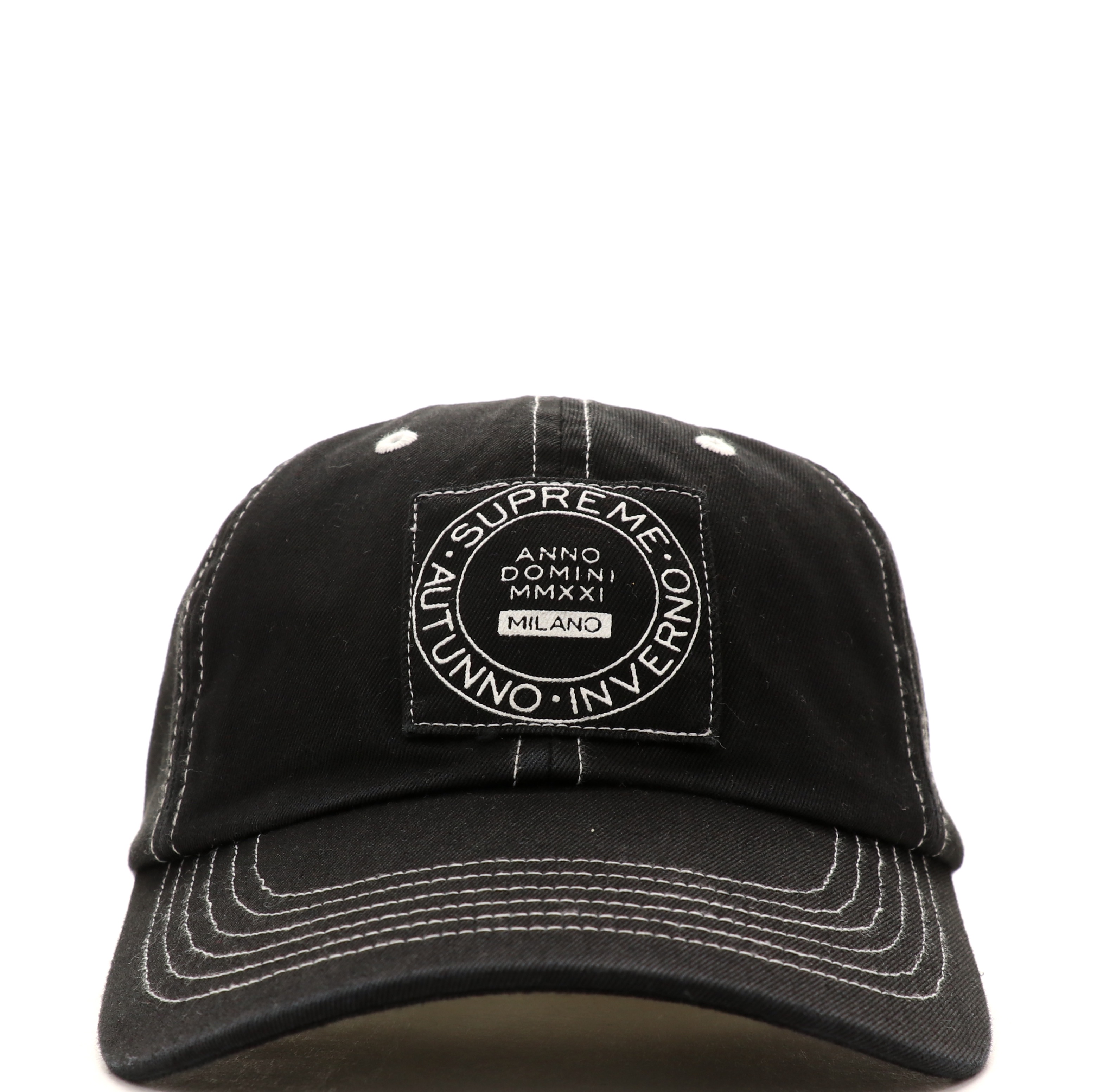 Supreme Milano Patch 6-Panel Hat OSFA 