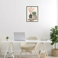 thumbnail image 2 of Stupell Industries Pastel Botanical Succulents Illustration Plants Jars Vases , 16 x 20, Design by Darlene Seale, 2 of 5