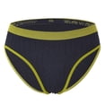 thumbnail image 5 of AWZXDE Seamless Panties Low Rise Bikini Underwear Comfort Stretch For Everyday With Lace Trim Green, 5 of 5