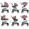thumbnail image 2 of Evenflo Omni Plus Travel System with LiteMax Infant Car Seat, Shasta Pink, 2 of 27