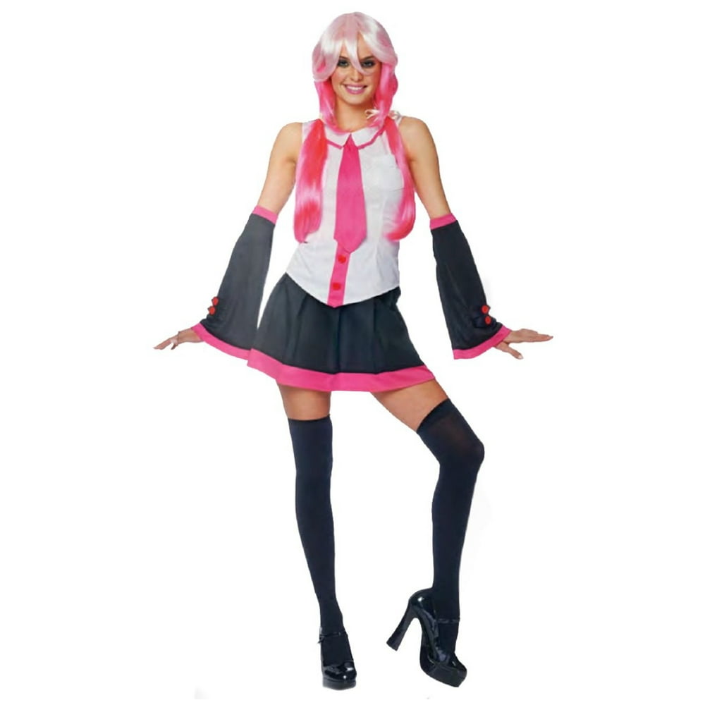 Anime School Girl Costume - Walmart.com - Walmart.com