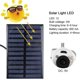 thumbnail image 3 of Lámparas solares con bombilla solar LED para exteriores, lámpara solar para acampar, lámpara colgante solar con panel solar, bombilla de 3 W, iluminación solar para exteriores, 3 of 5