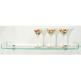 thumbnail image 3 of 8" D x 31 1/2" Osprey Bent Glass Shelves - 2 Brackets Included with Each Shelf By Spancraft Glass, 3 of 3