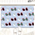 thumbnail image 5 of Lilixerw Christmas Bathroom Rugs Christmas Decorations Bathroom Super Soft Bath Mat,Microfiber Bathroom Carpet,Non-Slip Bathroom Mat Washable Bath Rug,2024 New Christmas Decoration, 5 of 6