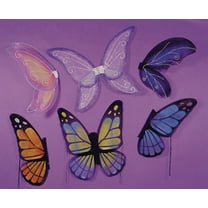 Fun World FW8100FBU Blue & Black Fairy Wings