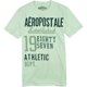 thumbnail image 1 of Aeropostale Athletic Dept Weathered - Camiseta gráfica para hombre, color blanco, grande, 1 of 1