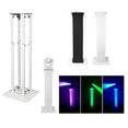 thumbnail image 3 of 2 Totem Light Stands+Black+White Scrims For 2 American DJ INNO COLOR BEAM QUAD 7, 3 of 12
