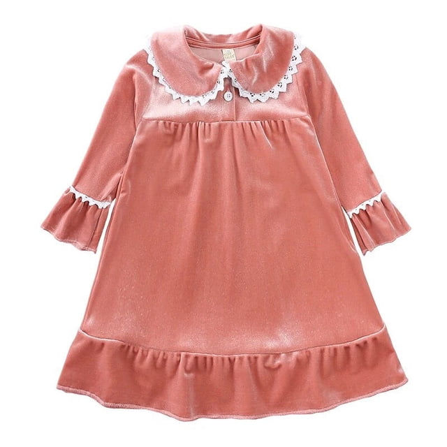 Conjuntos de pijamas familiares a juego de Navidad esenciales para invierno, ropa de dormir para niños y niñas, ropa de encaje de terciopelo rojo para niños, traje para bebés