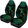 thumbnail image 5 of Pzuqiu Frog Mandala Car Seat Covers Full Set 3 PCS Seat Covers for Cars Easy to Install Breathable Suitable for Truck Sedans, 5 of 10