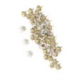 thumbnail image 1 of 50Pcs Rhinestones, DIY Silver Round Claw A Grade  Rhinestones Bling For Clothing, Bags, Crafts And Decoration 7mm, 1 of 8