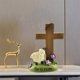 thumbnail image 3 of Decoración de Cruces Zulema estatuas decorativas cruzadas, 3 of 8