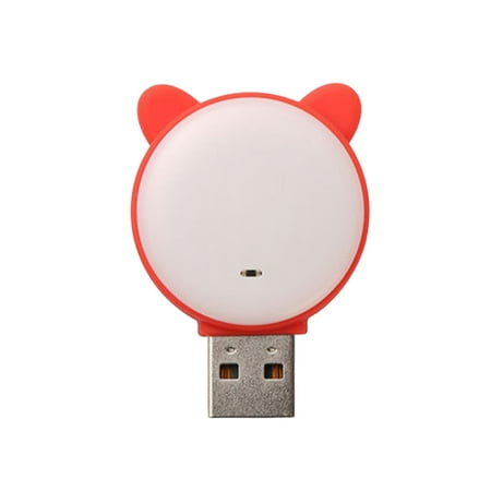 

SONGBIRDTH USB Night Light Illumination Energy-saving Eye-catching Desktop LED Night Light with USB Interface