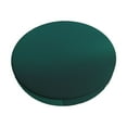 thumbnail image 1 of Balery Dark teal green Fundas de asiento para taburete de bar redondo de tela de terciopelo ajustables que protegen de arañazos y manchas para sillas de 14 a 17 pulgadas.-13 inch, 1 of 7