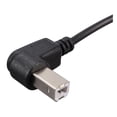thumbnail image 1 of 2X USB 2.0 B Male to USB B Female Socket Printer Panel Mount Extension Cable 50cm, 1 of 4