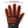 thumbnail image 5 of Electric Heating Glove Cycling gloves Winter Gloves New Arrived Motorcycle Gloves Waterproof Touch Screen 2020 Gloves, 5 of 9